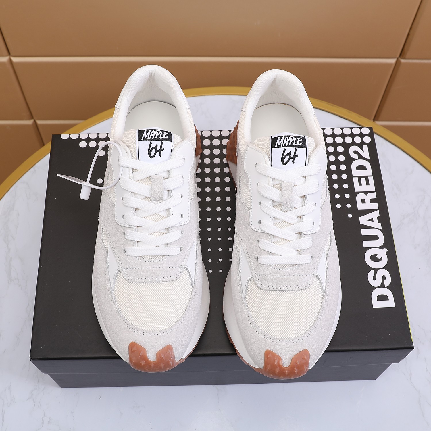 Men O*ff W*hite Top Sneakers