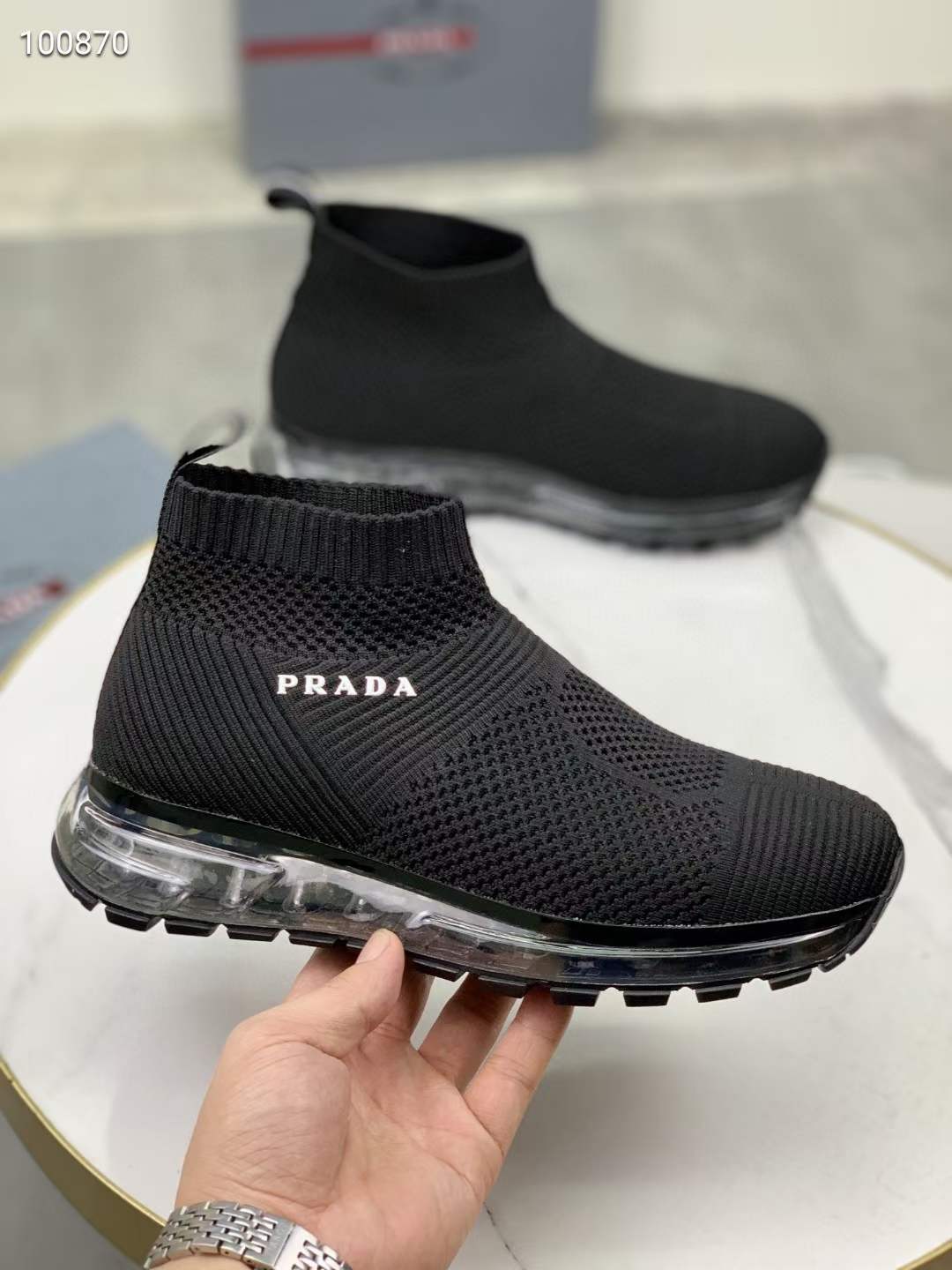 Men P*radaTop Sneakers