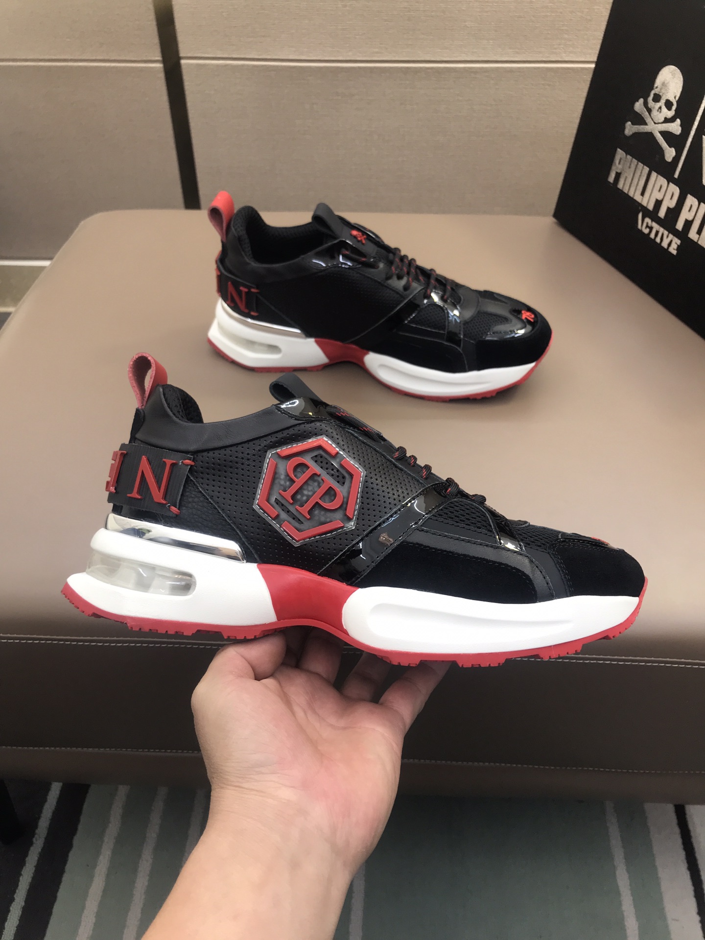 Men P*hilipp P*lein Top Sneaker ()