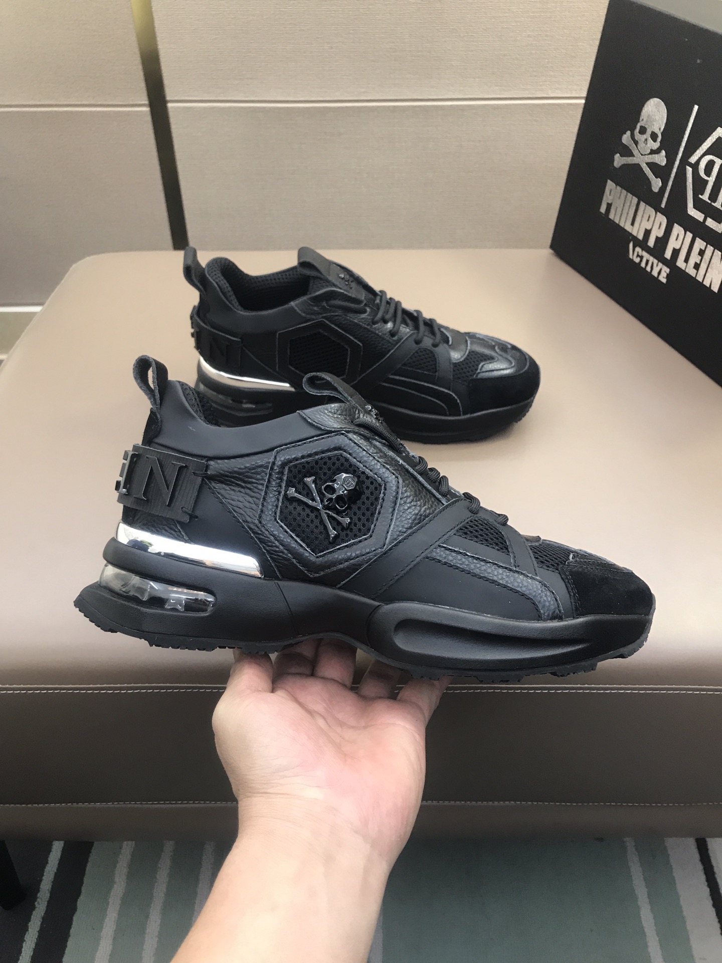 Men P*hilipp P*lein Top Sneaker ()