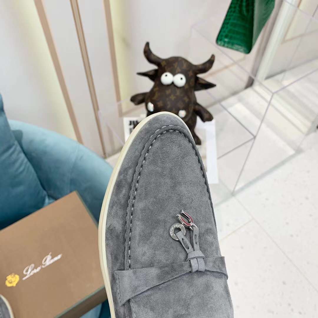 Men Women L*oro P*iana Top Loafer ()