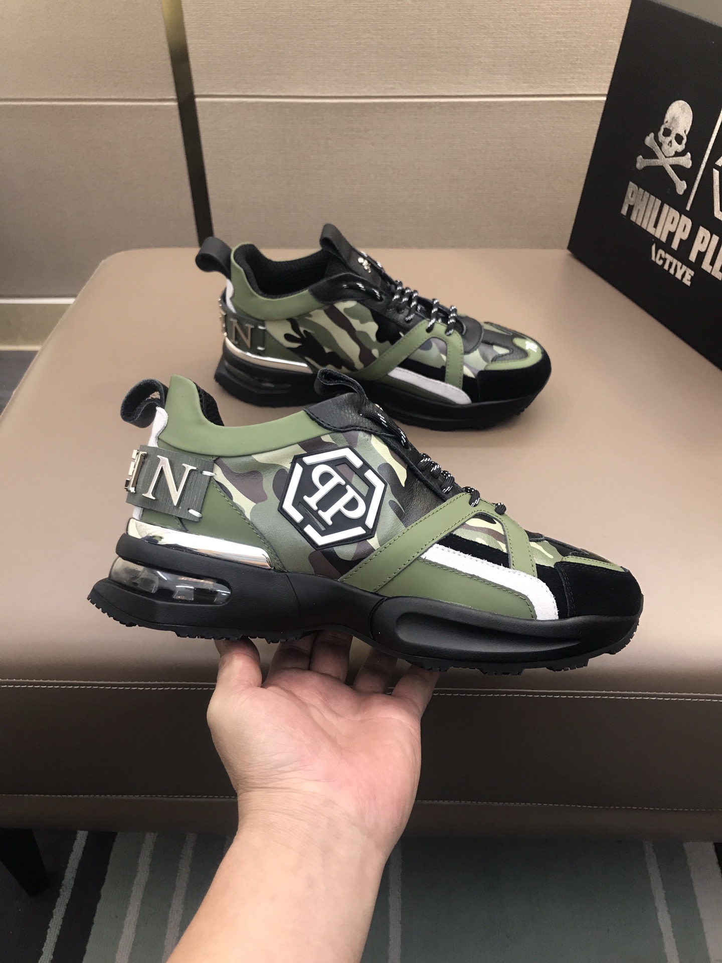 Men P*hilipp P*lein Top Sneaker （）