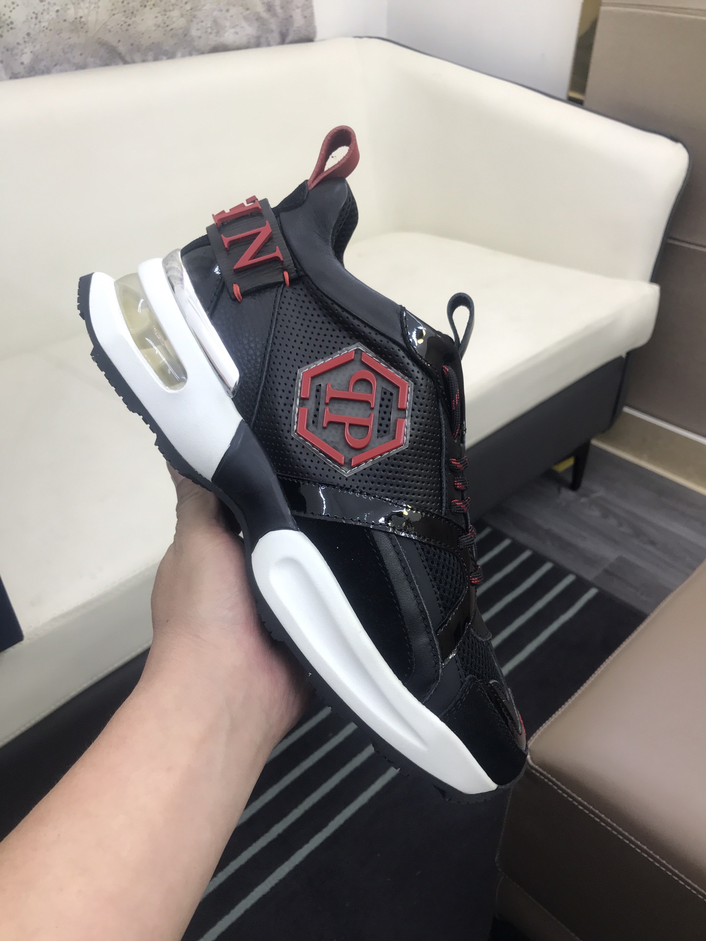 Men P*hilipp P*lein Top Sneaker ()