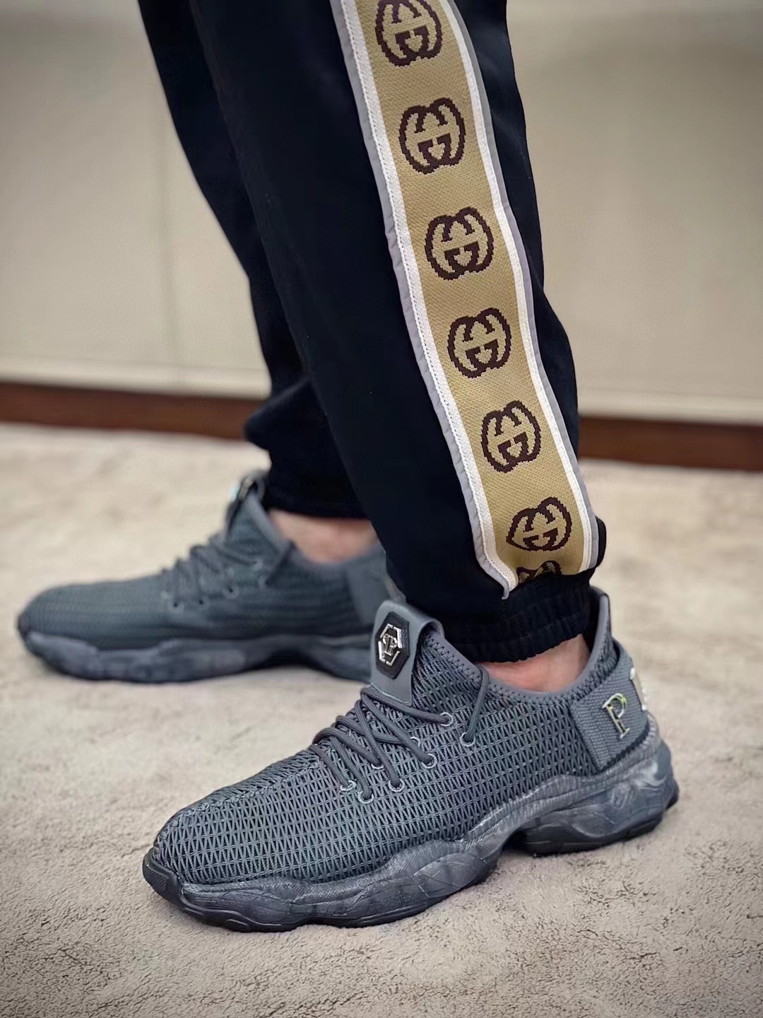 Men P*hilipp P*lein Top Sneaker ()