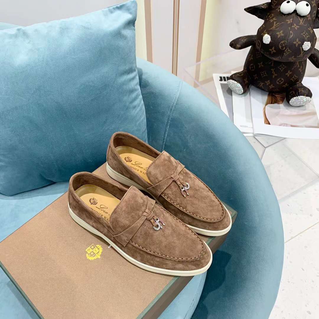 Men Women L*oro P*iana Top Loafer ()