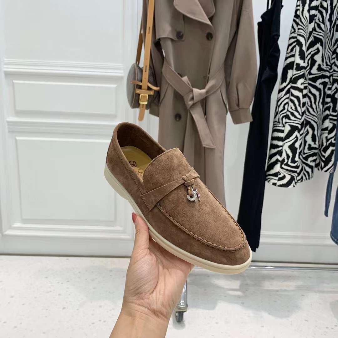 Men Women L*oro P*iana Top Loafer （）