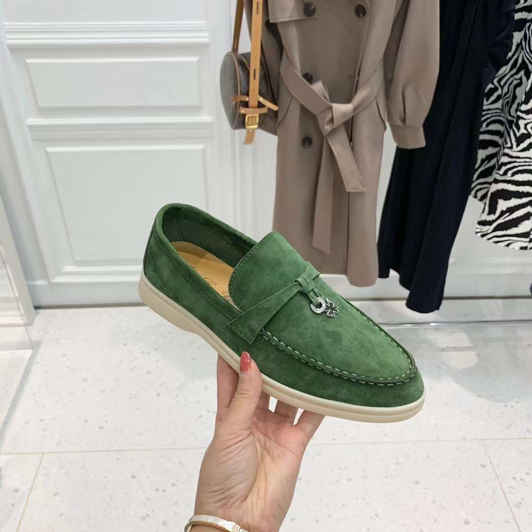 Men Women L*oro P*iana Top Loafer （）