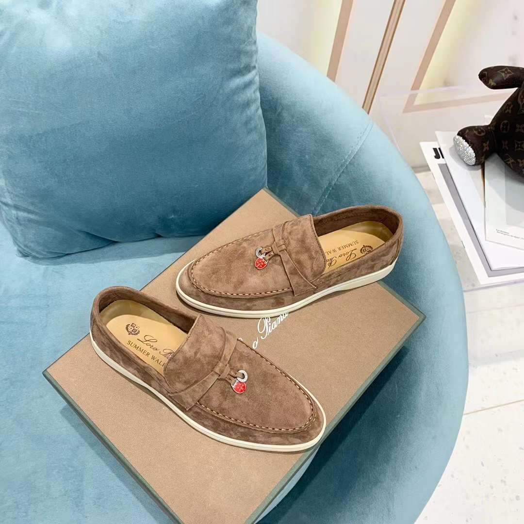 Men Women L*oro P*iana Top Loafer ()