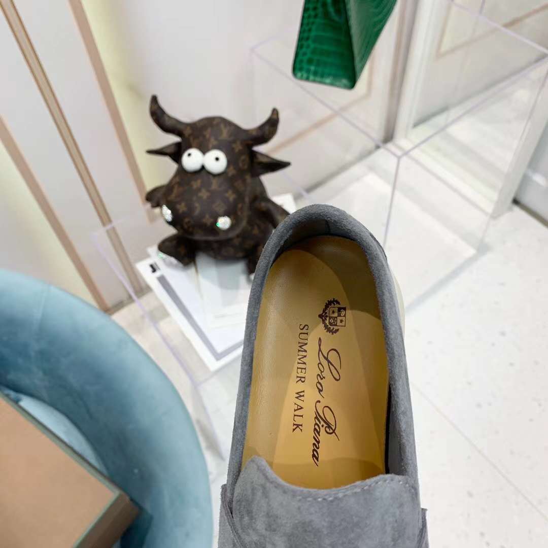 Men Women L*oro P*iana Top Loafer ()