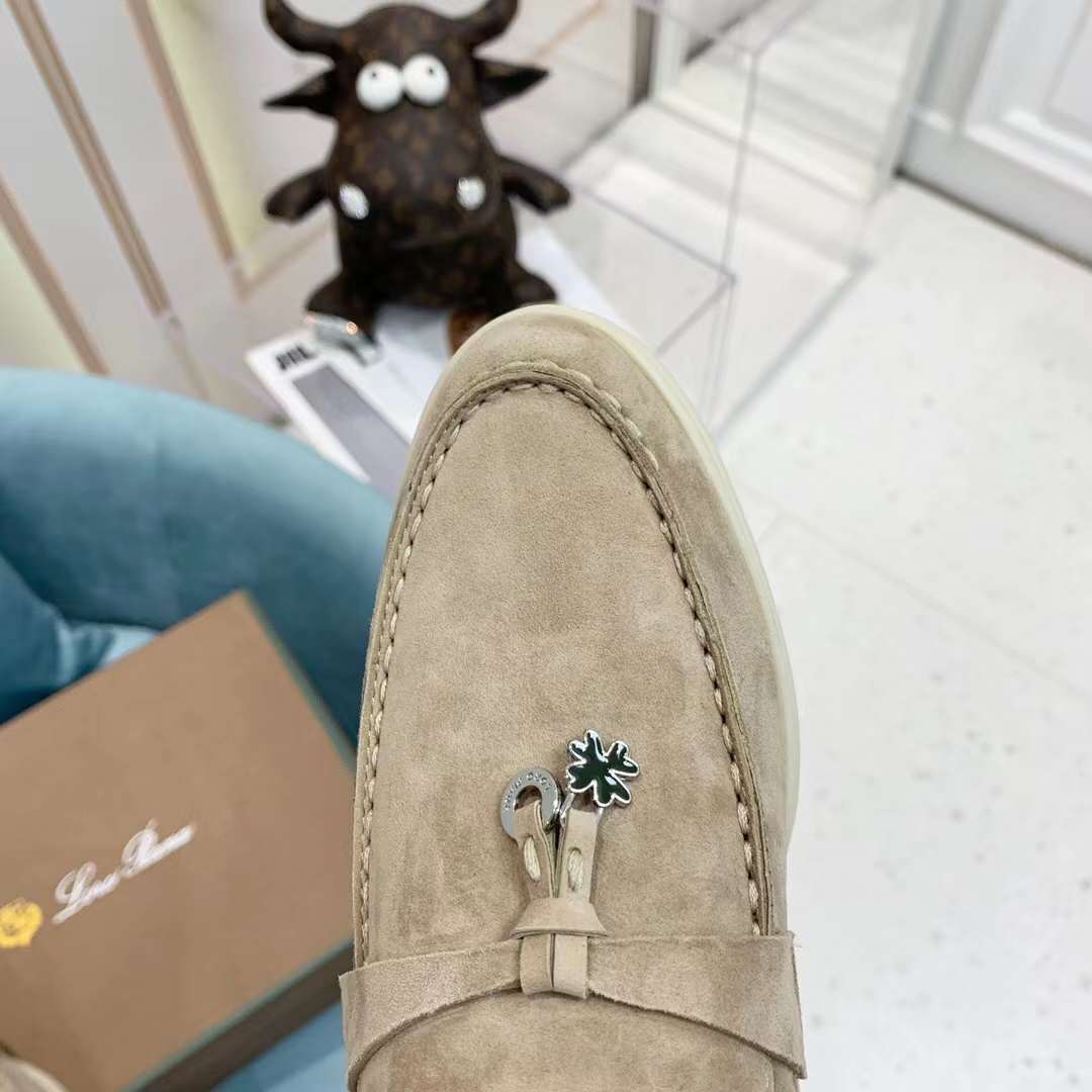 Men Women L*oro P*iana Top Loafer ()