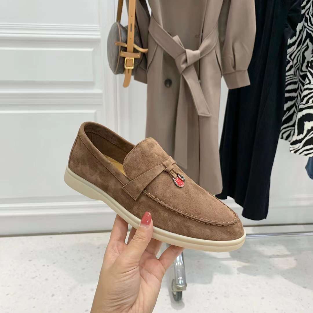 Men Women L*oro P*iana Top Loafer ()