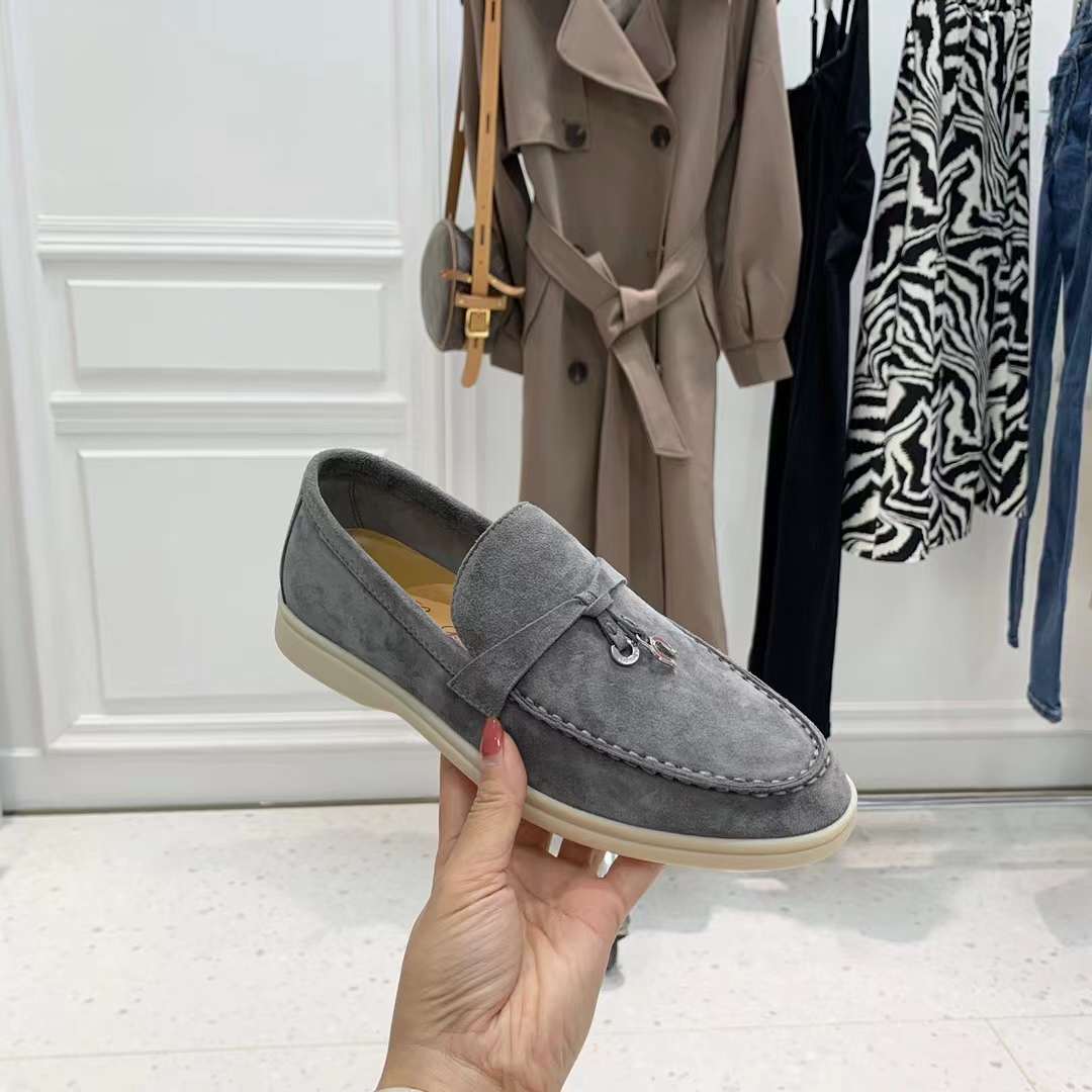 Men Women L*oro P*iana Top Loafer （）