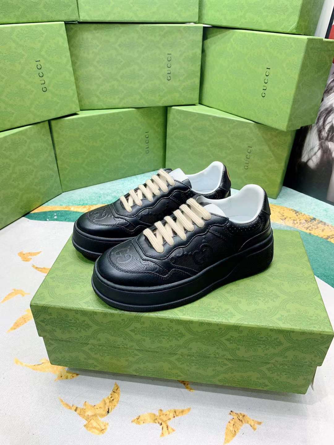 Men Women G*ucci Top Sneaker