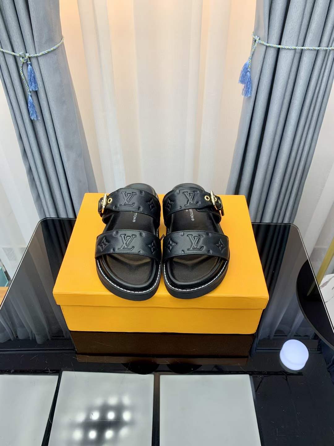 Women Men L*ouis V*uitton Top Slippers