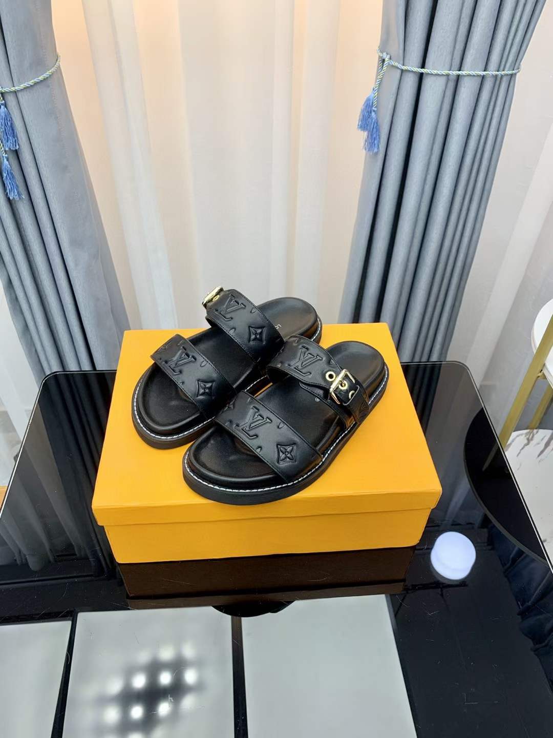 Women Men L*ouis V*uitton Top Slippers