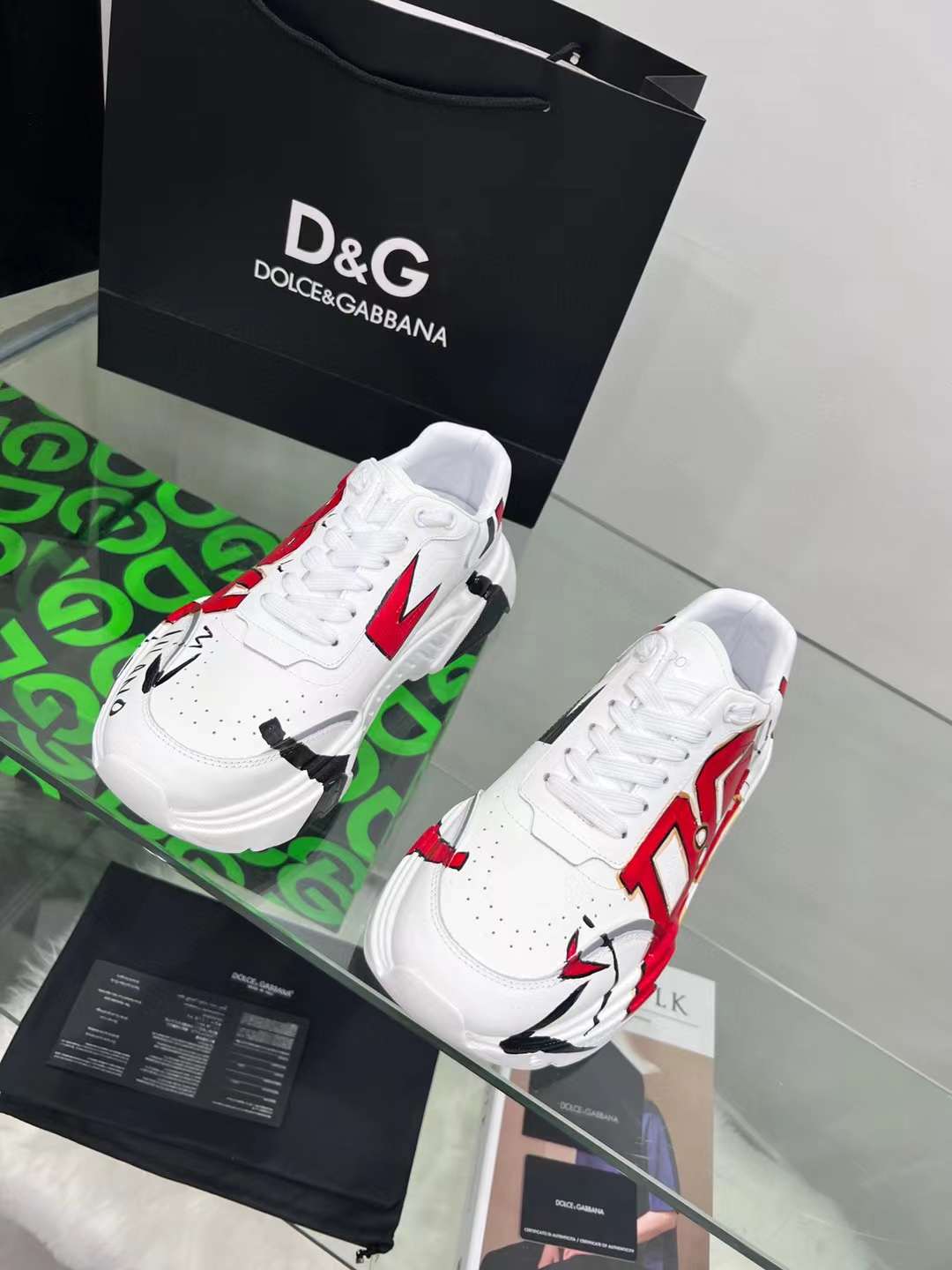 Men Women D*G Top Sneakers
