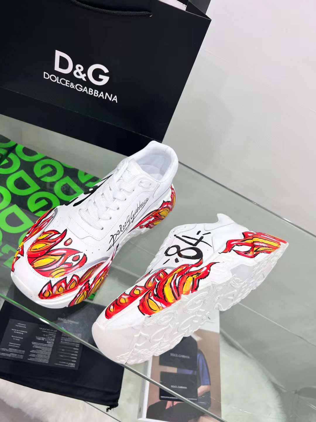 Men Women D*G Top Sneakers