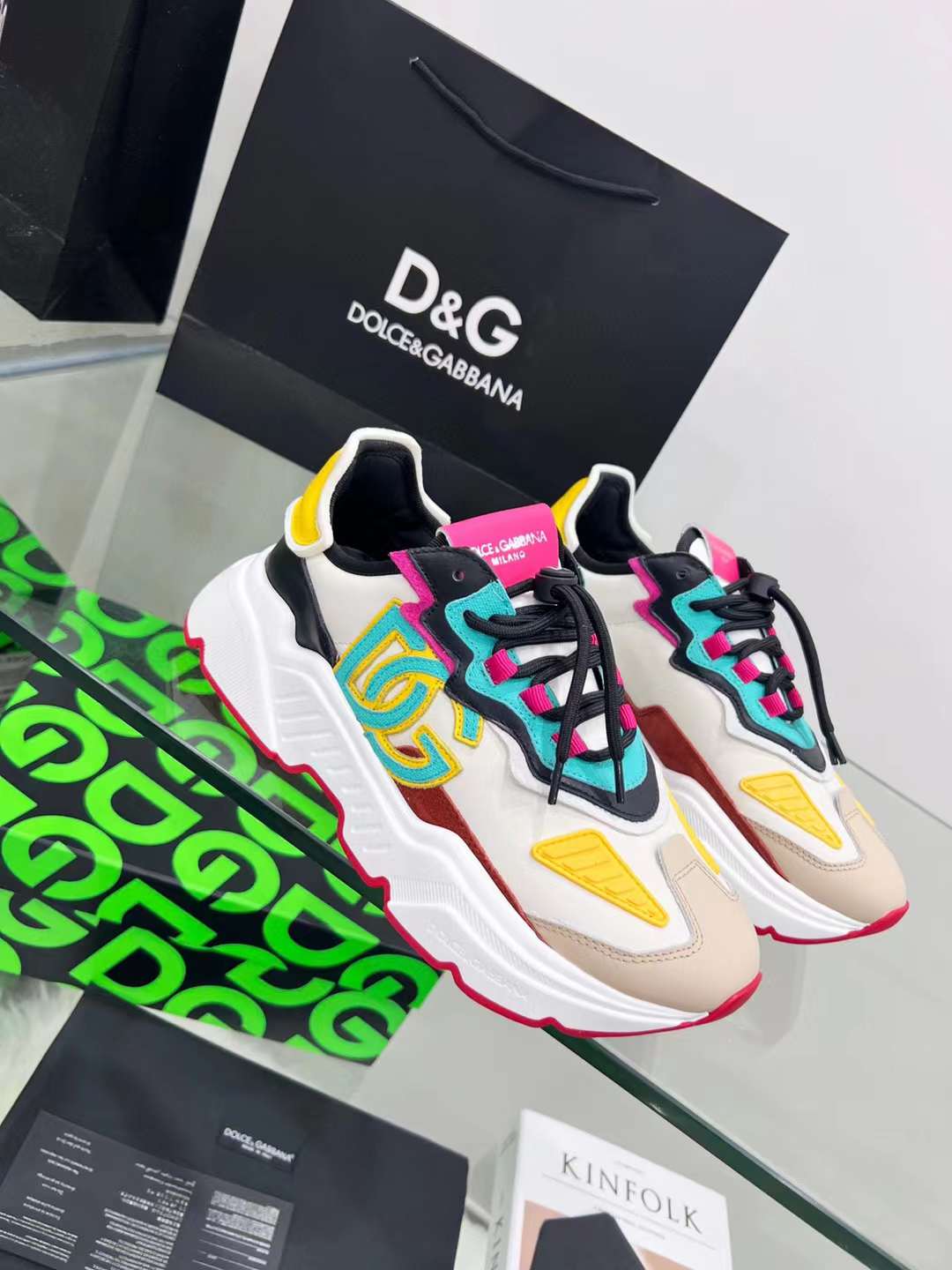 Men Women D*G Top Sneakers