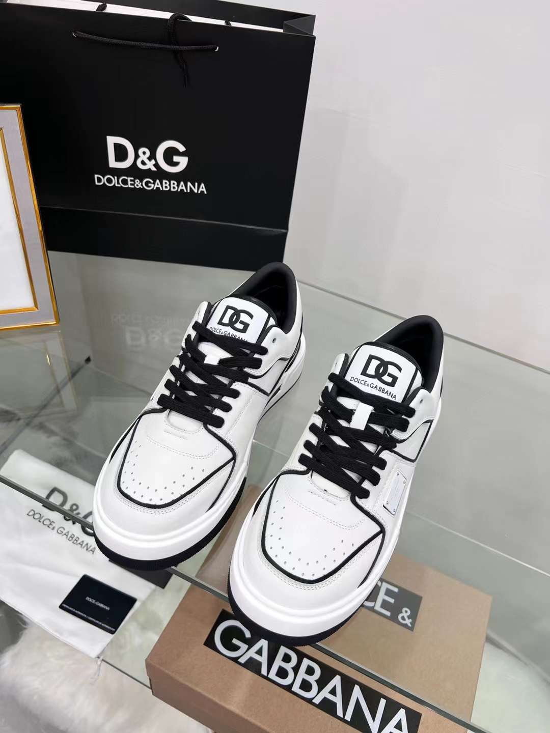 Men Women D*G Top Sneakers