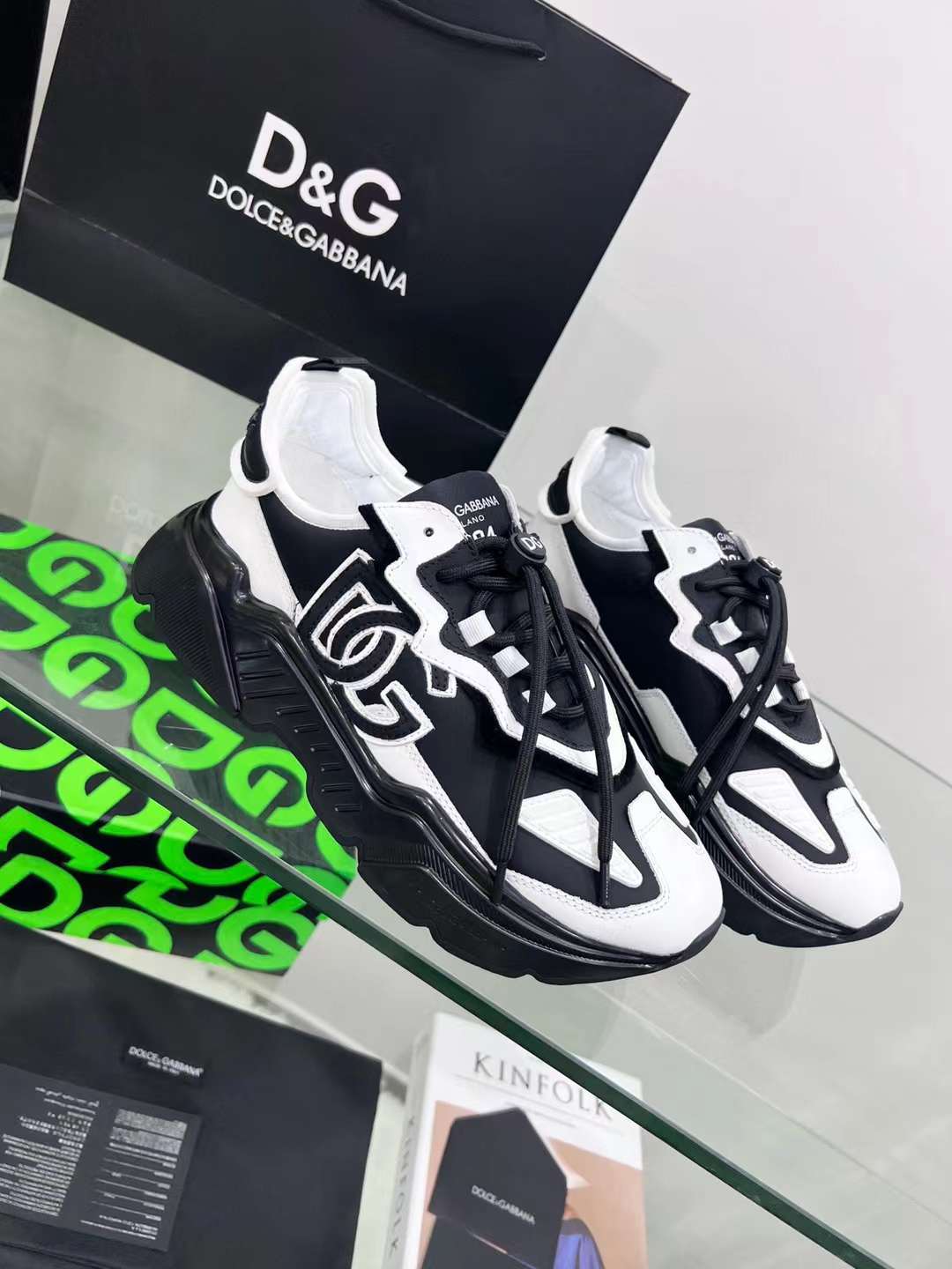 Men Women D*G Top Sneakers