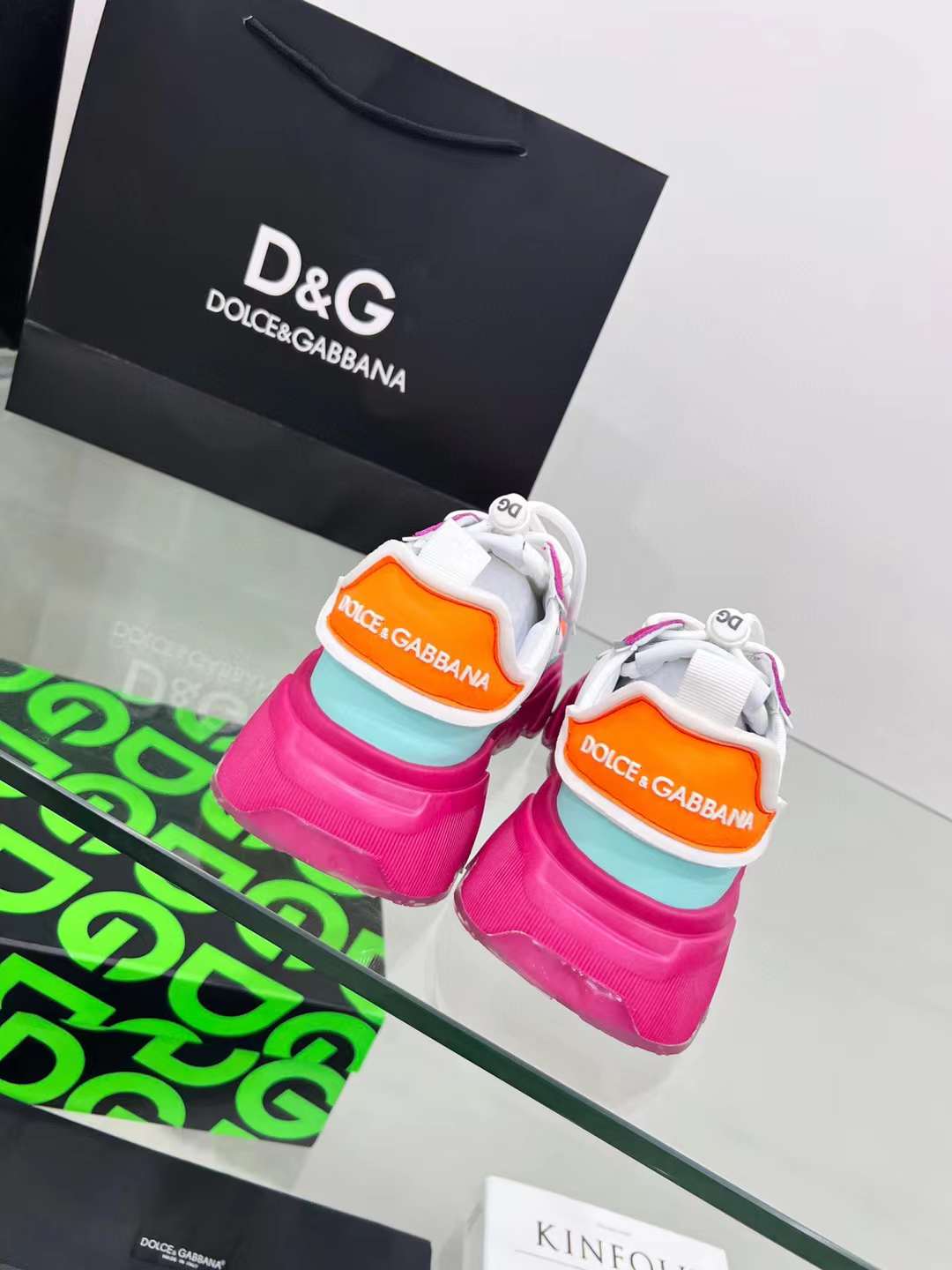 Men Women D*G Top Sneakers