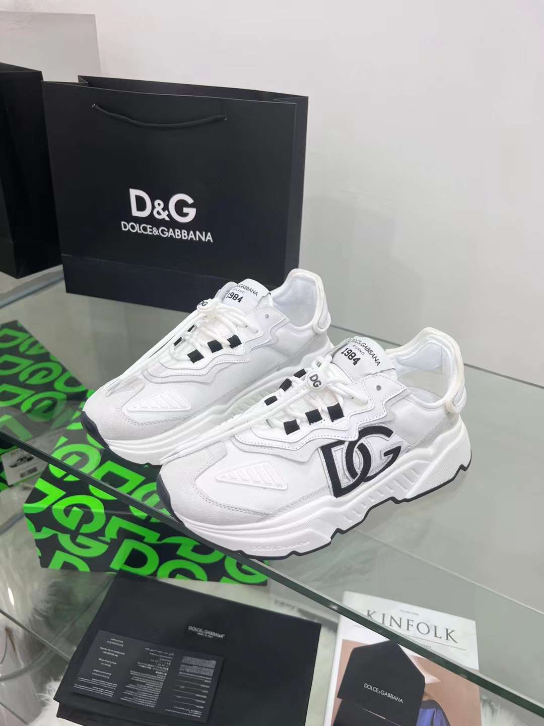 Men Women D*G Top Sneakers