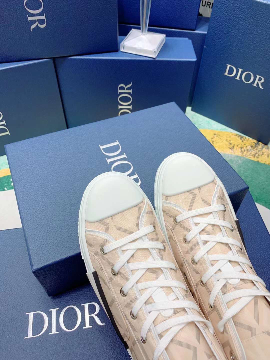 Men Women D*ior Top Sneakers ()