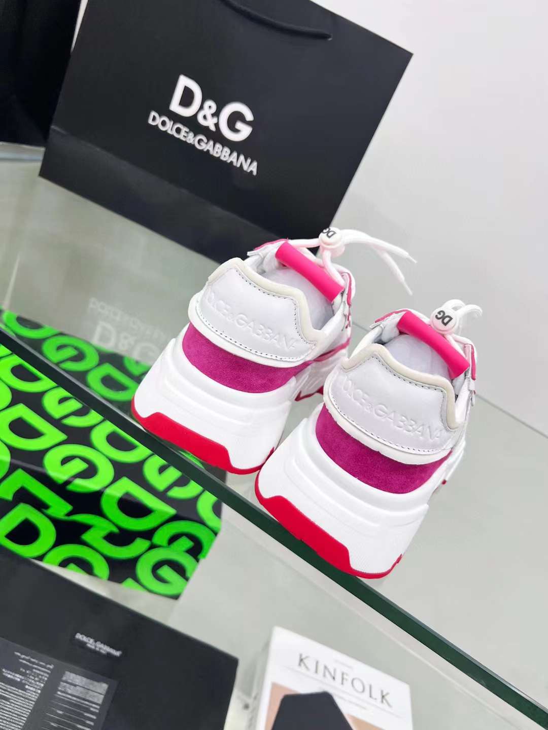 Men Women D*G Top Sneakers