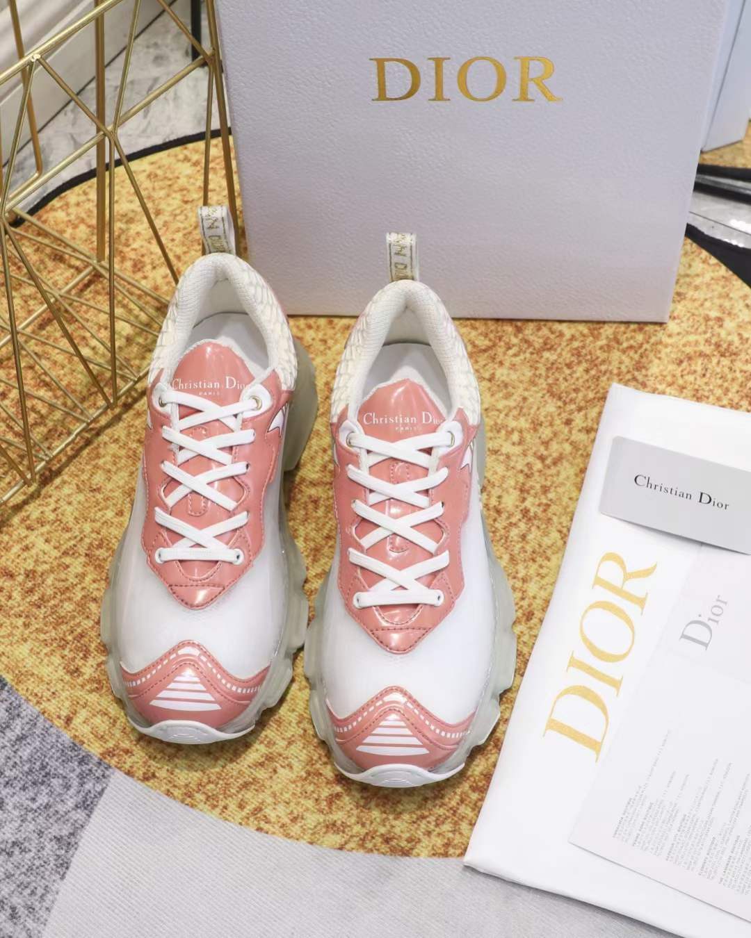 Men Women D*ior Top Sneakers ()