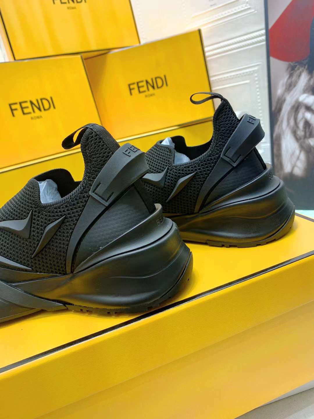 Men Women F*endi Top Sneaker ( )