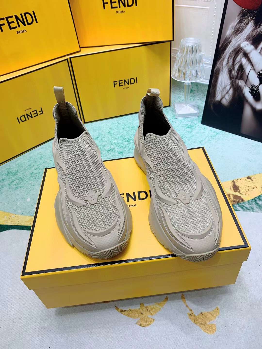 Copy Men Women F*endi Top Sneaker ( )