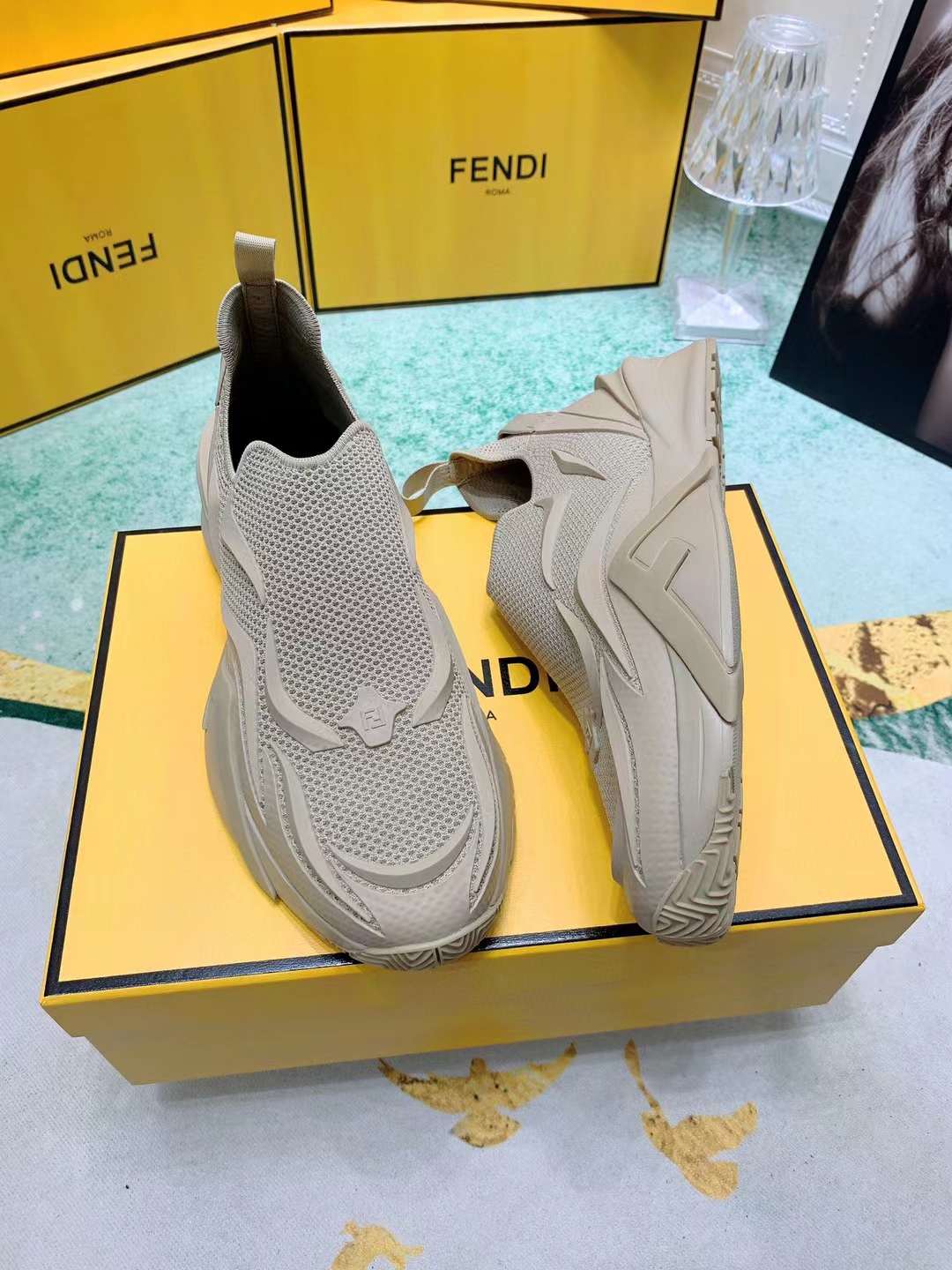 Copy Men Women F*endi Top Sneaker ( )