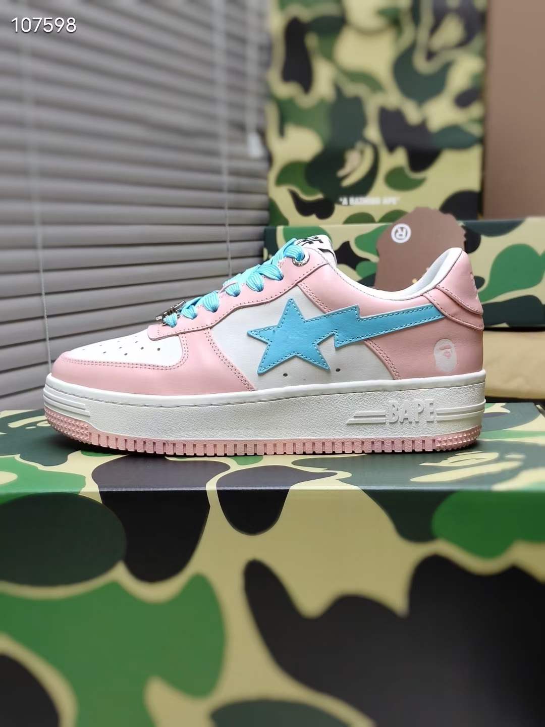 Men Women B*ape sta low Top Sneaker