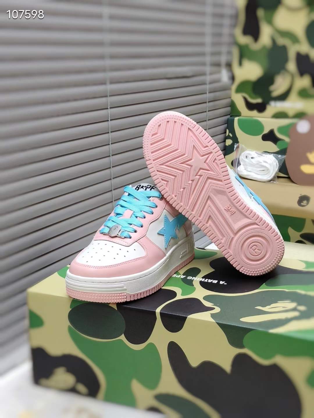 Men Women B*ape sta low Top Sneaker