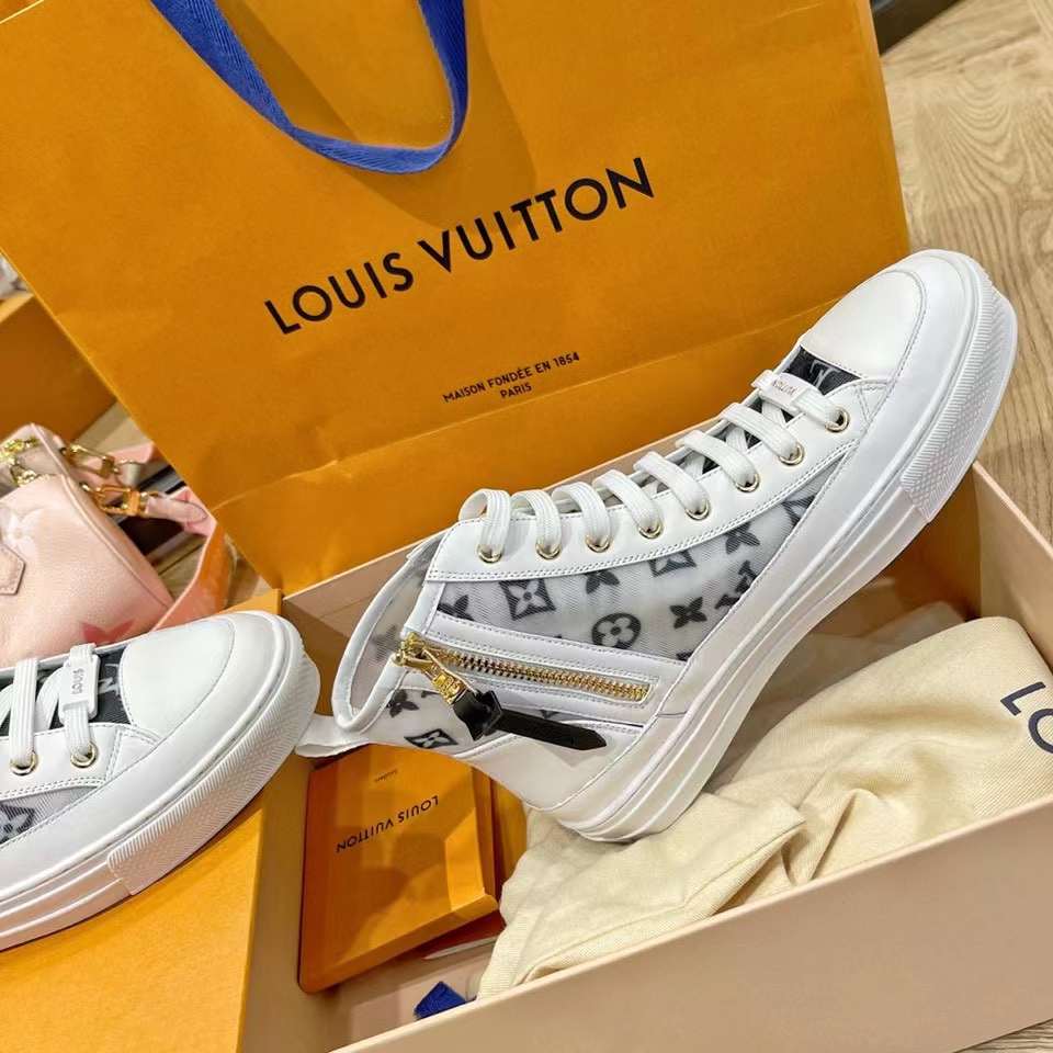 Women L*ouis V*uitton Top Sneaker Maikesneakers