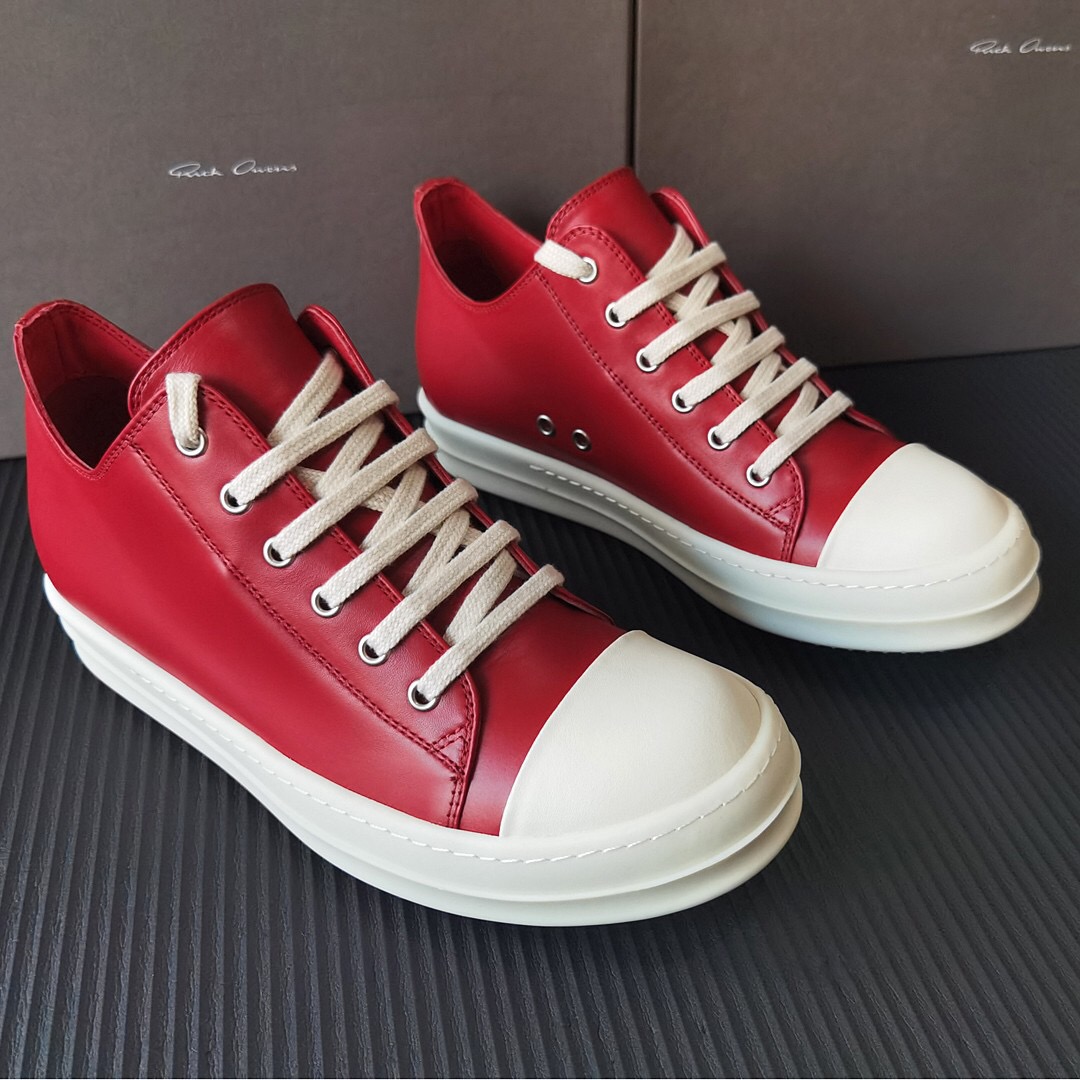 Men Women R*ick O*wens Top Sneaker