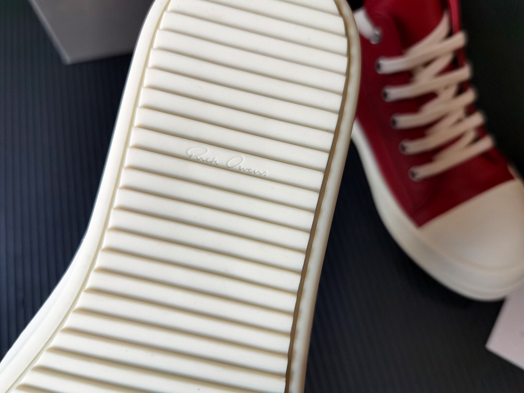 Men Women R*ick O*wens Top Sneaker