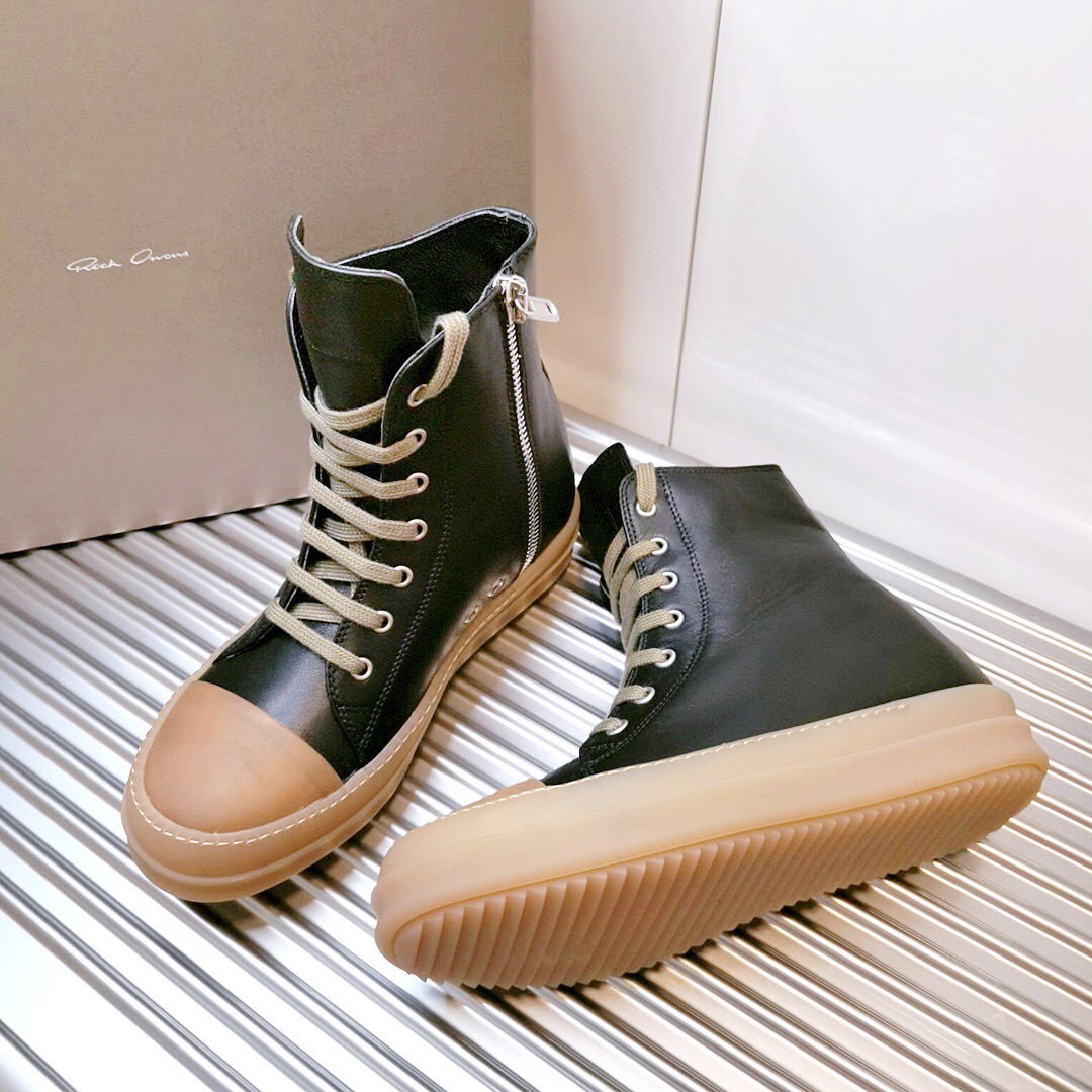 Men Women R*ick O*wens Top Sneaker