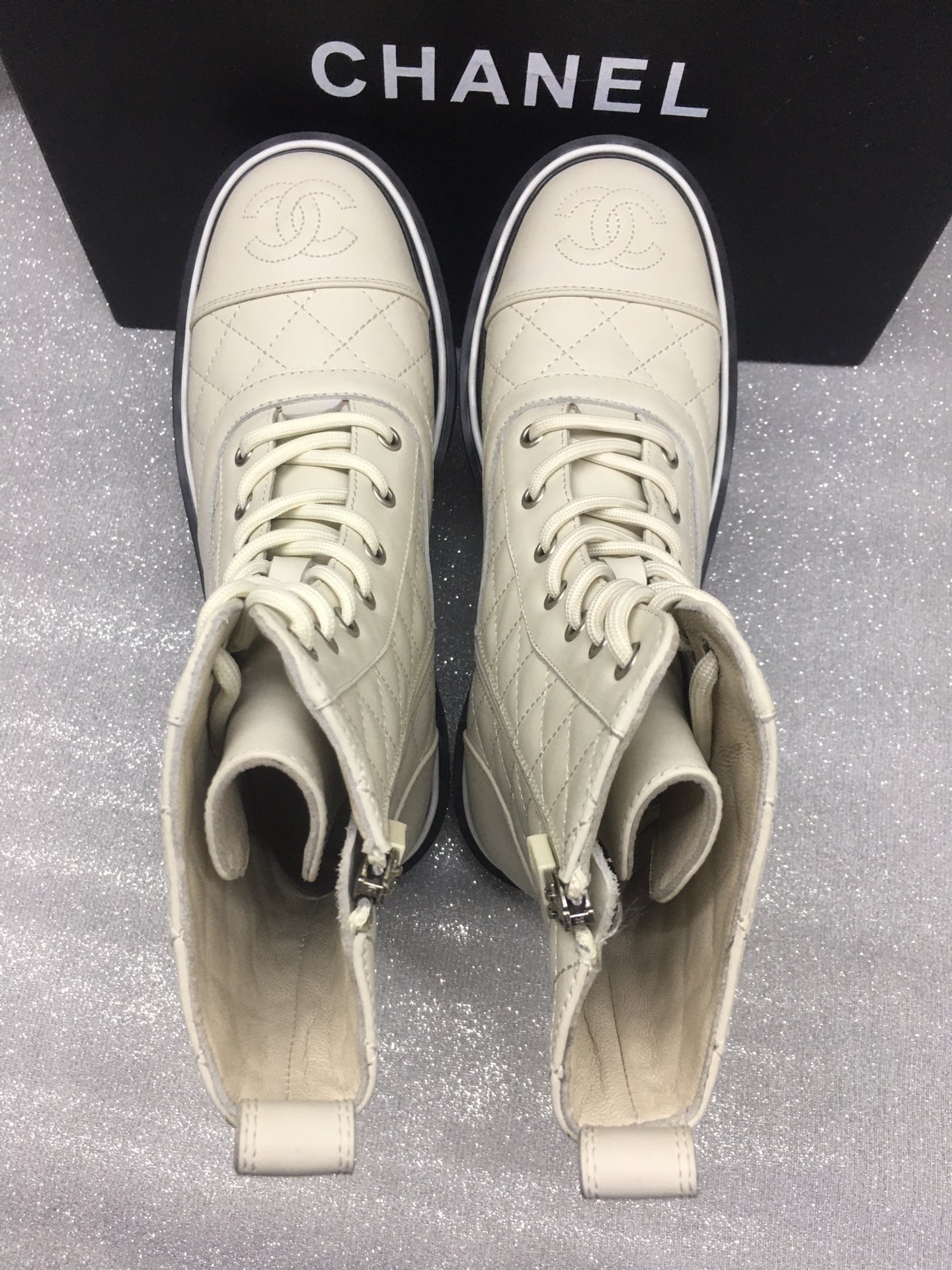 Women C*hanel Top Boots Maikesneakers