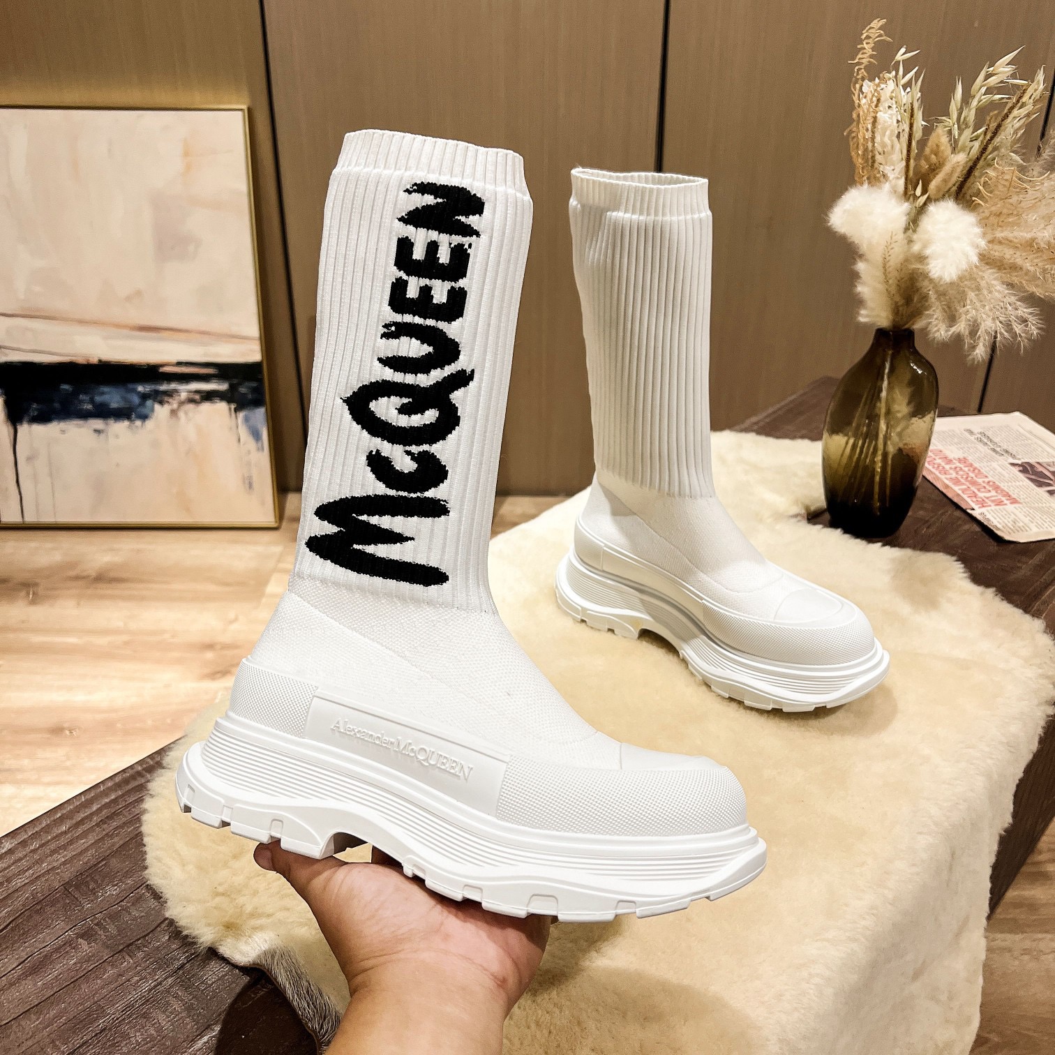 A*exander M*queen boots