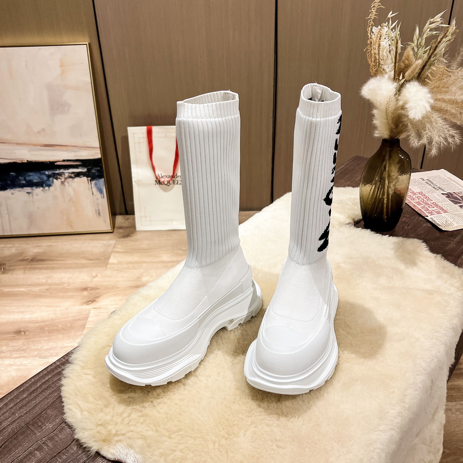 A*exander M*queen boots