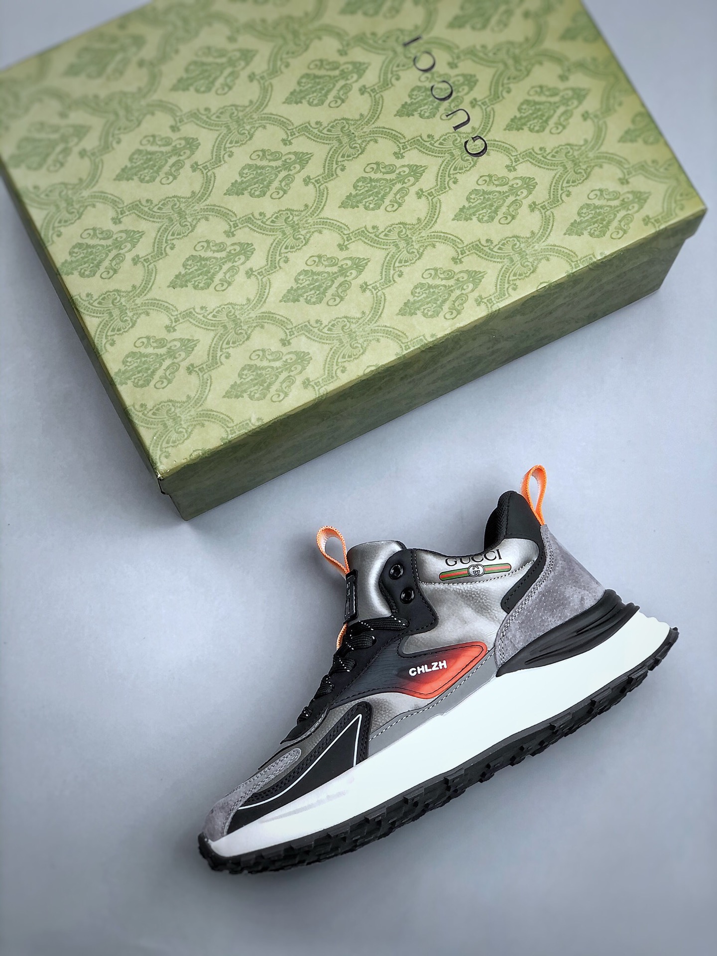 Men G*ucci Top Sneaker