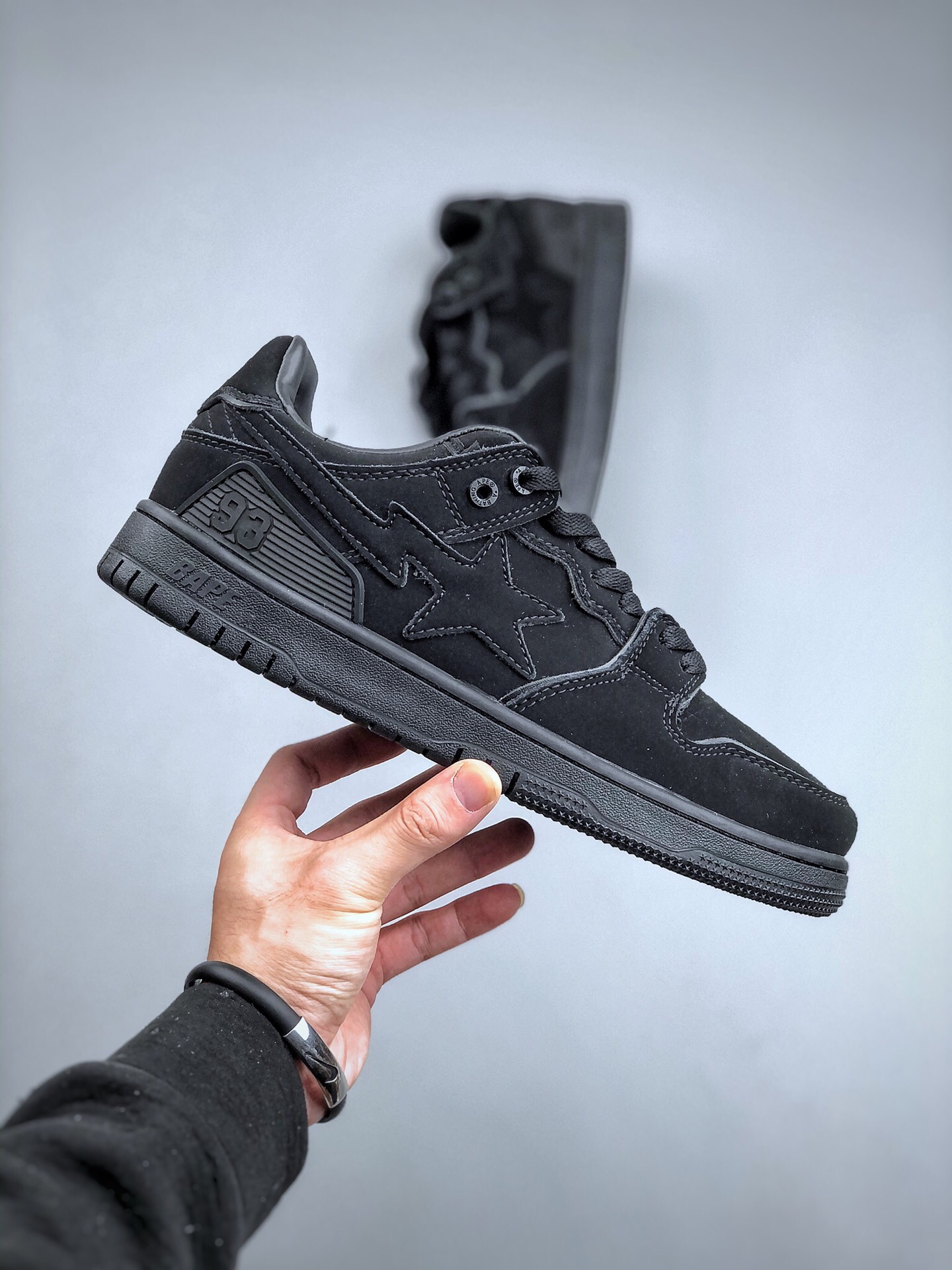 Men Women B*ape sta suede low Top Sneaker