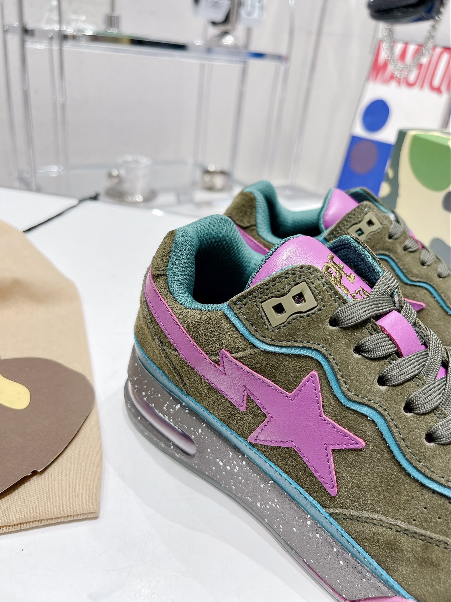 Men Women B*ape sta low Top Sneaker