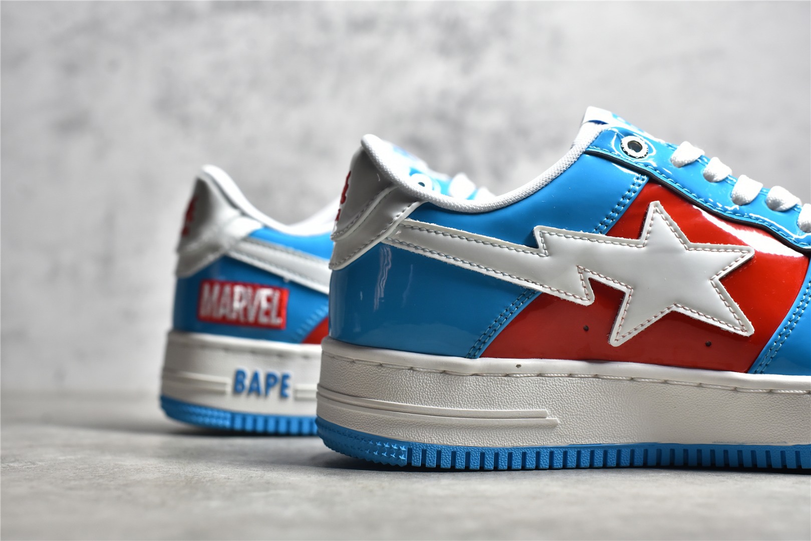 Men Women B*ape sta marvel Top Sneaker