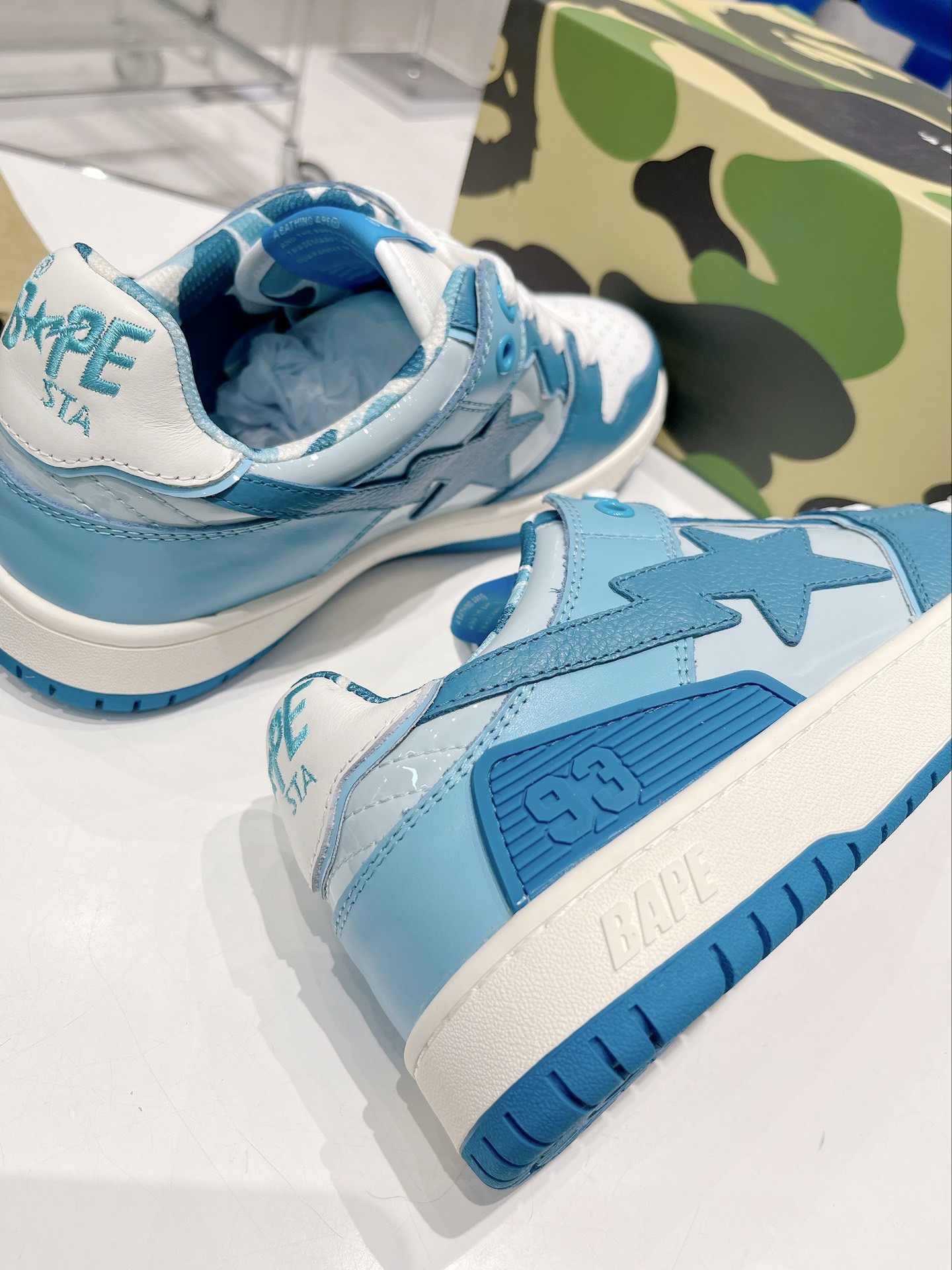 Men Women B*ape sta to low Top Sneaker