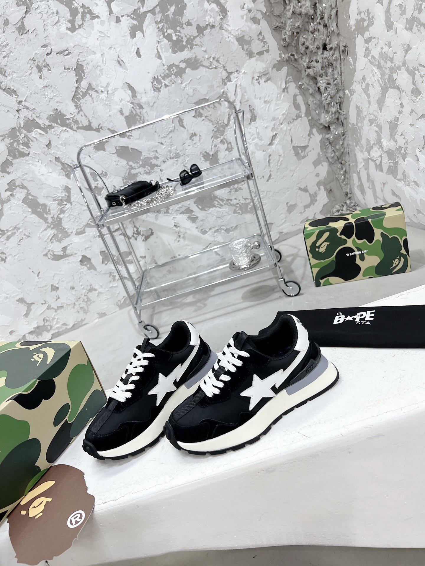 Men Women B*ape sta low Top Sneaker