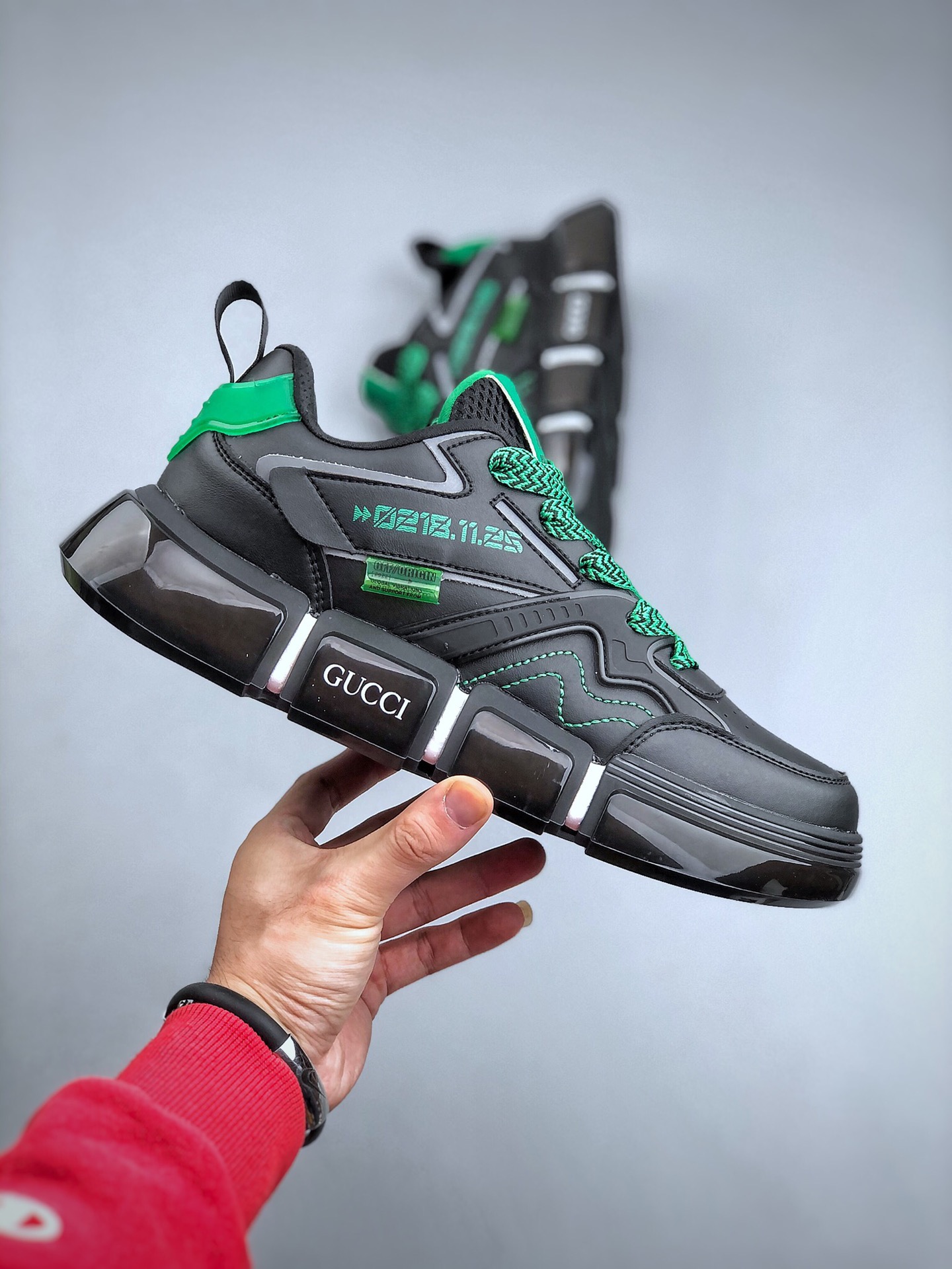 Men G*ucci Top Sneaker