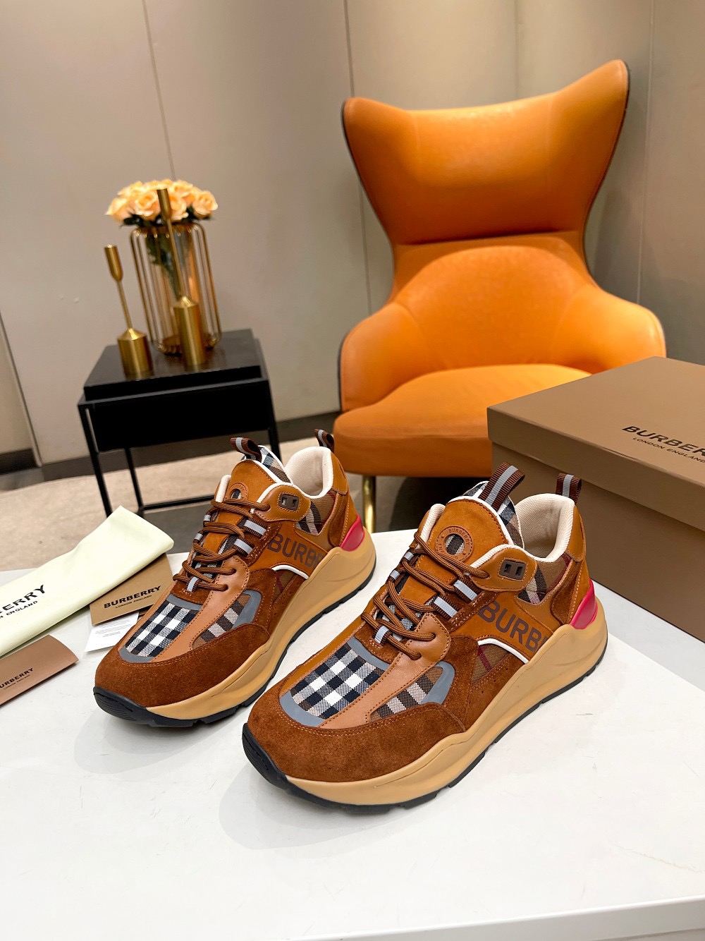 Men B*rberry Sneaker （）