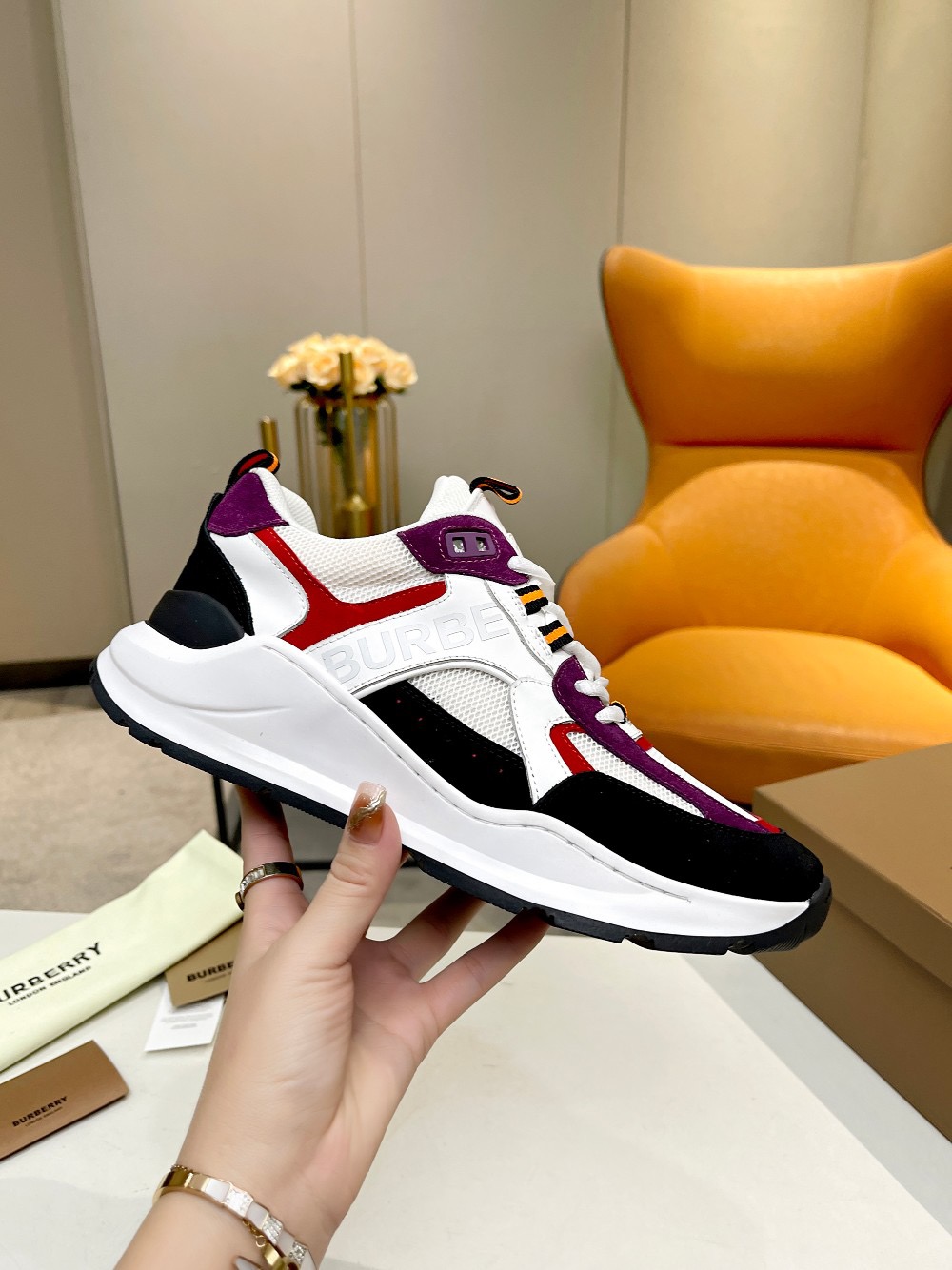 Men B*rberry Sneaker （）